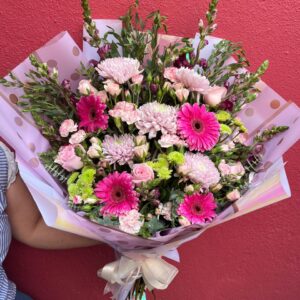 Ramo Roxana con gerberas